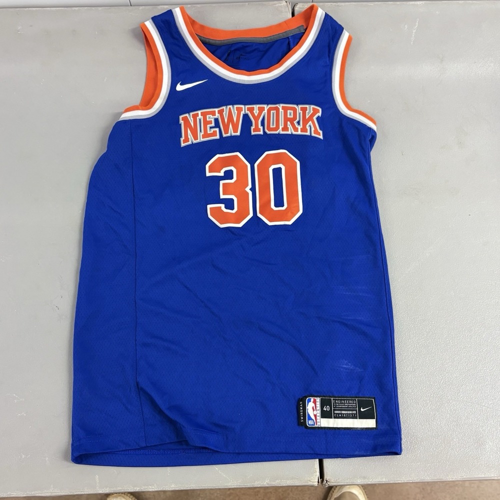 New York Knicks Julius Randle #30‎ Nike Home Jersey Mens  40 Swingman NBA Dri